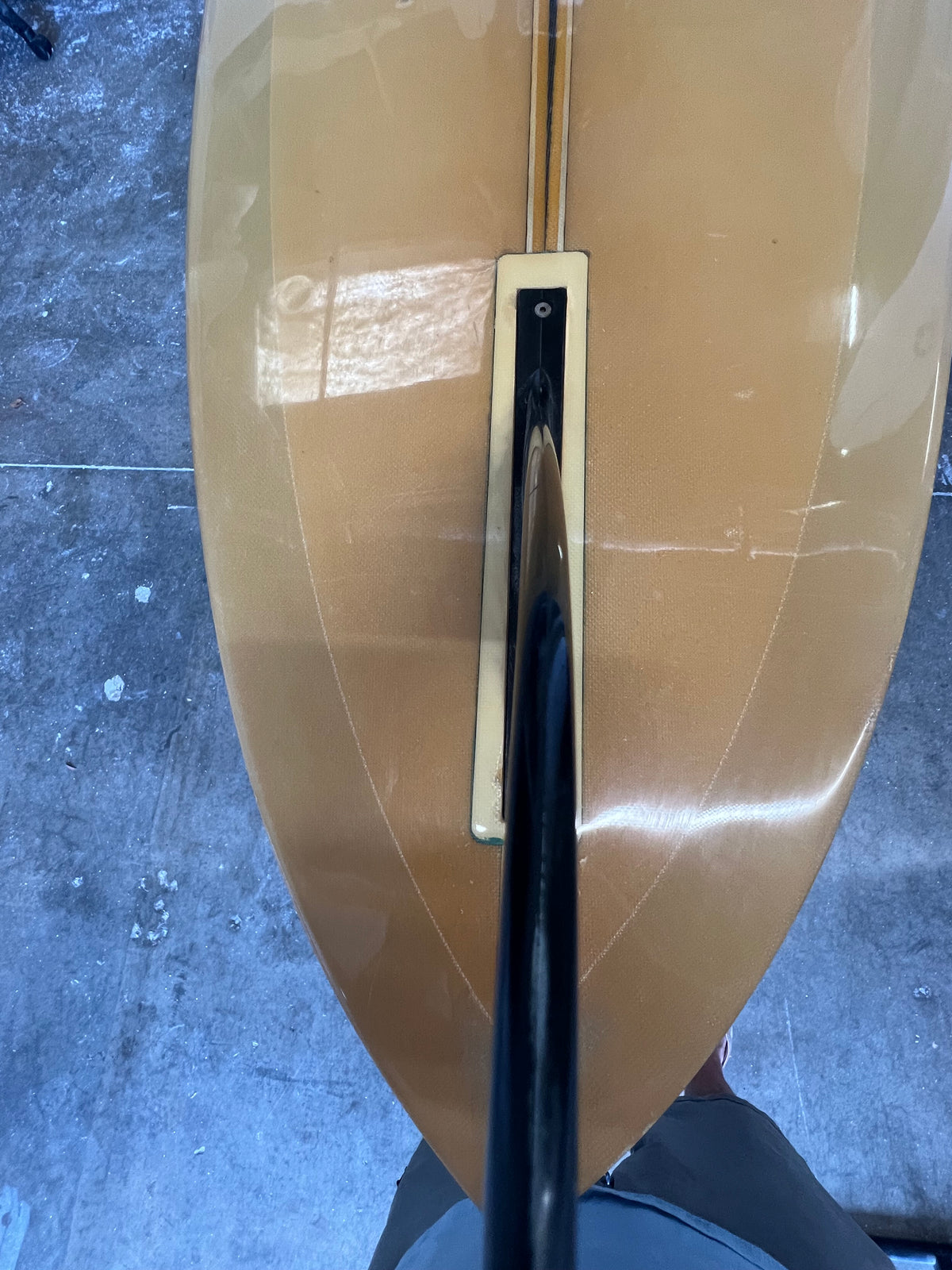 Bing Lightweight Pintail surfboard from Rusty Preisendorfers personal collection