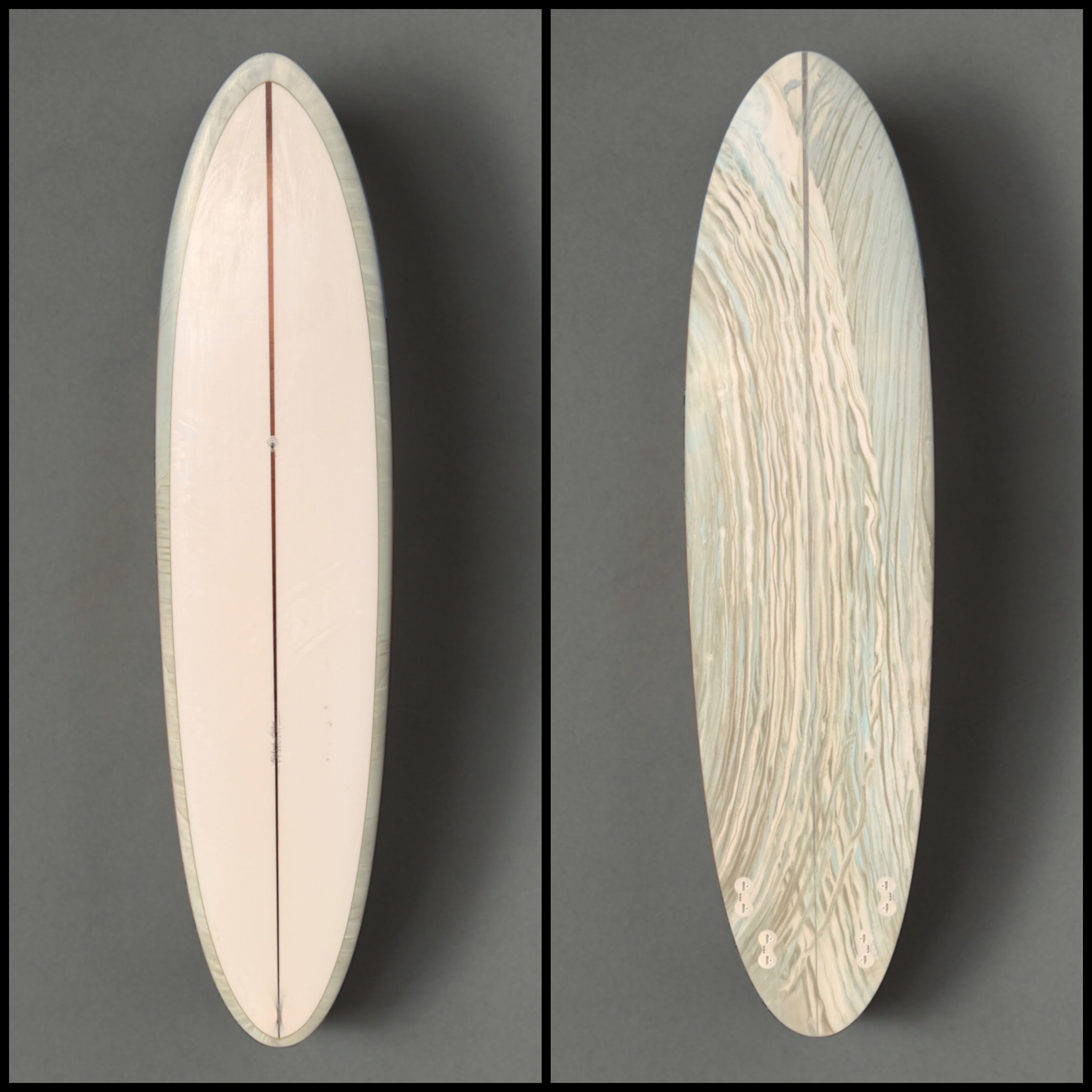 Michael Miller 7'8” Quad Egg - The Surfboard Rack