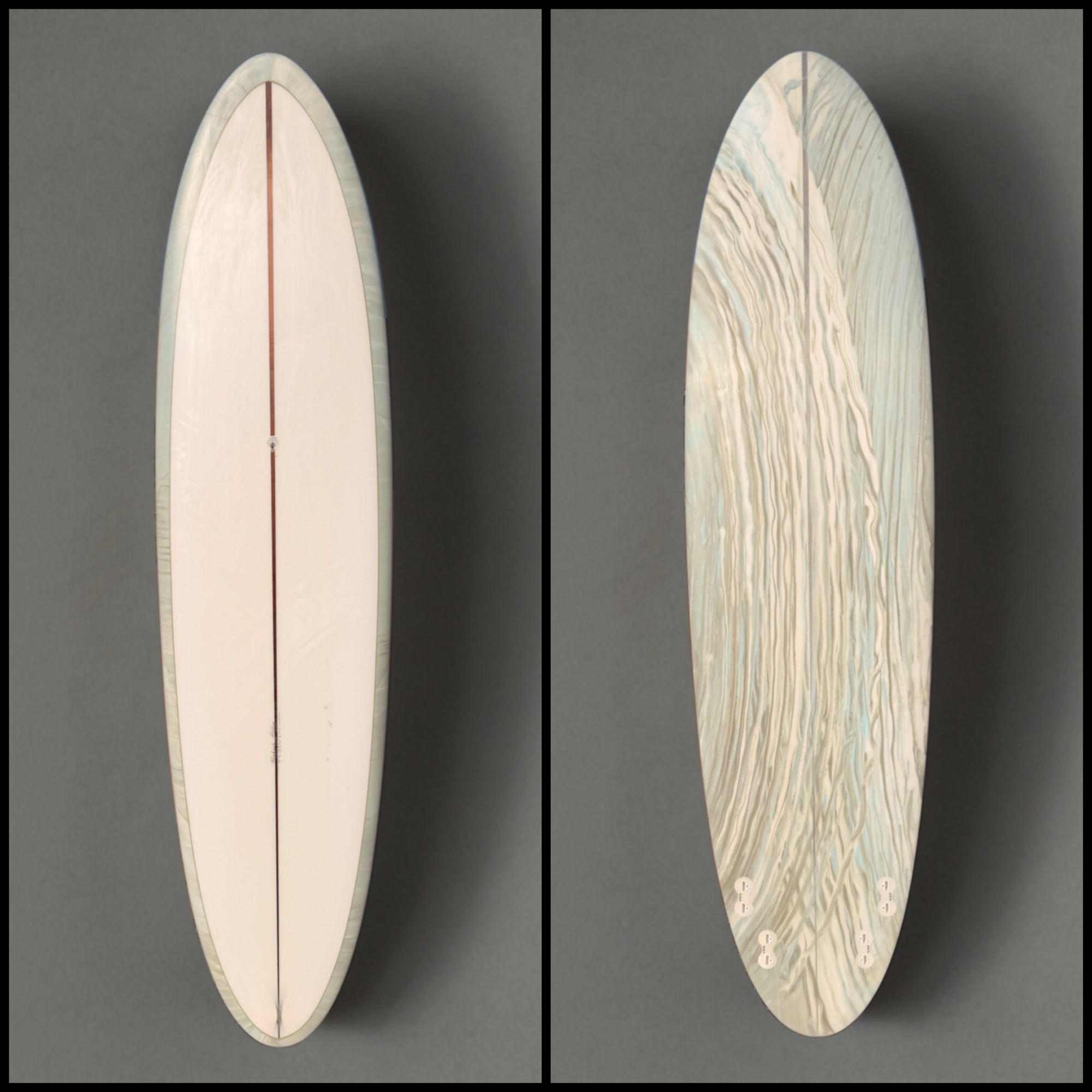Michael Miller 7'8” Quad Egg - The Surfboard Rack