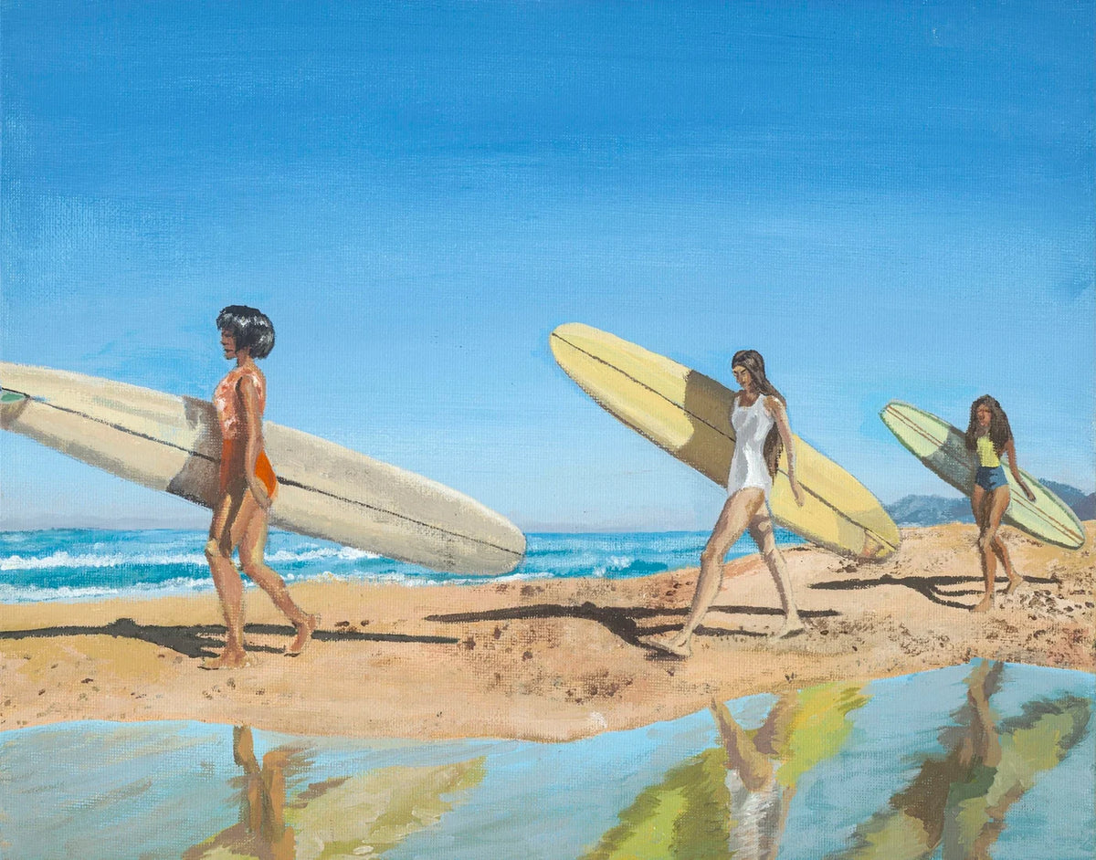 “Lady Loggers” Print by Lily Flo Green