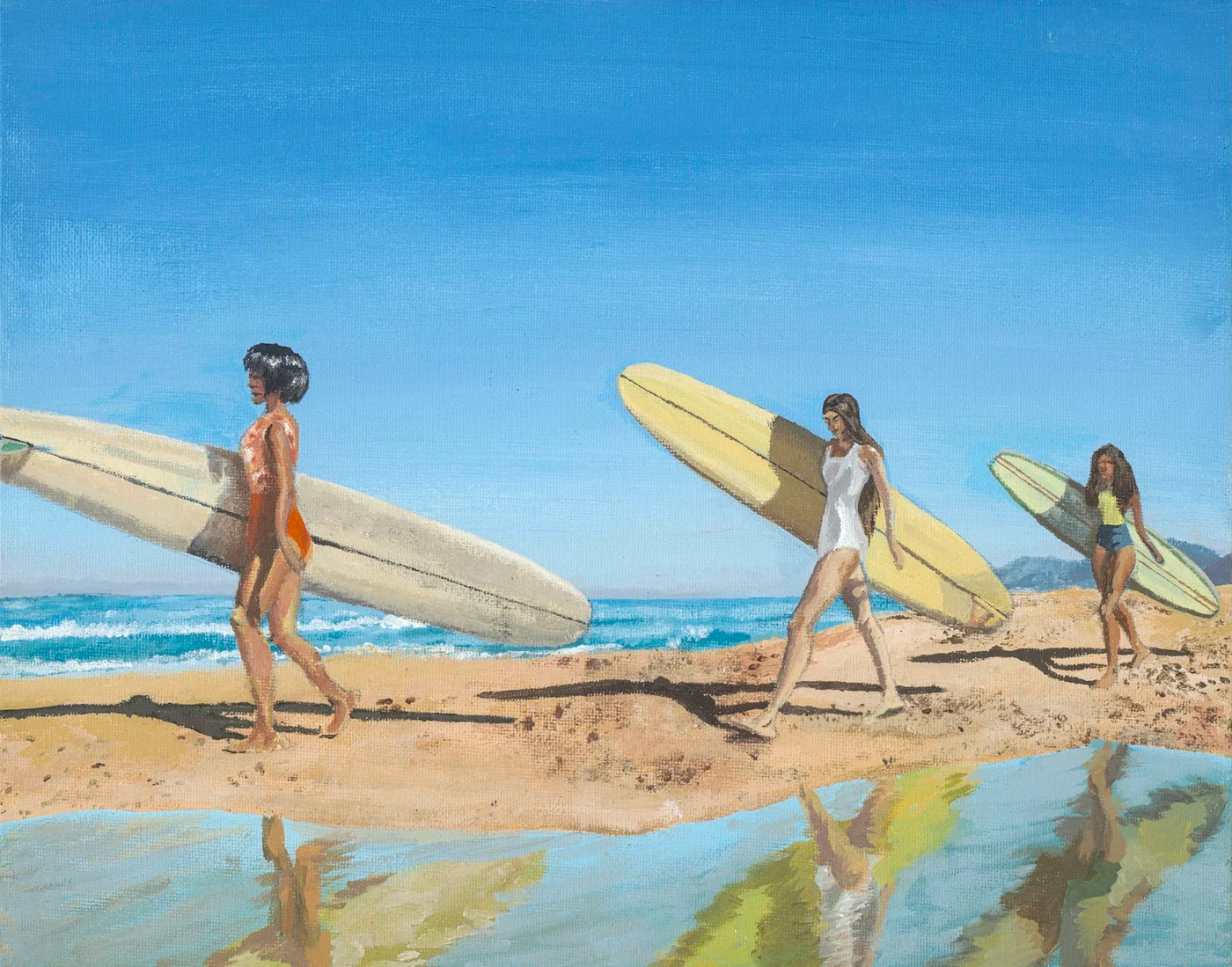 “Lady Loggers” Print by Lily Flo Green