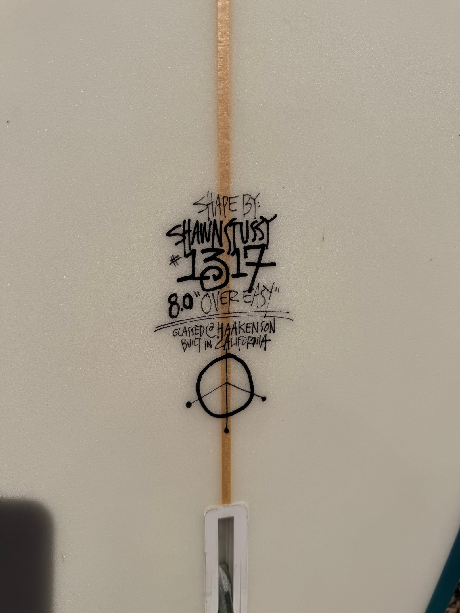 Over easy model shaped by Shawn stussy 