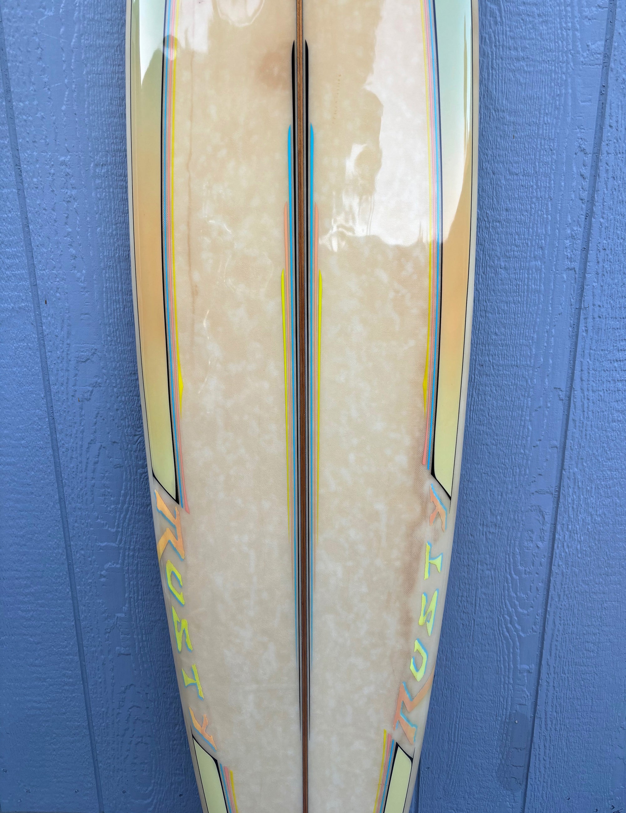 Used 8' Rusty Surfboard Hawaiian Gun