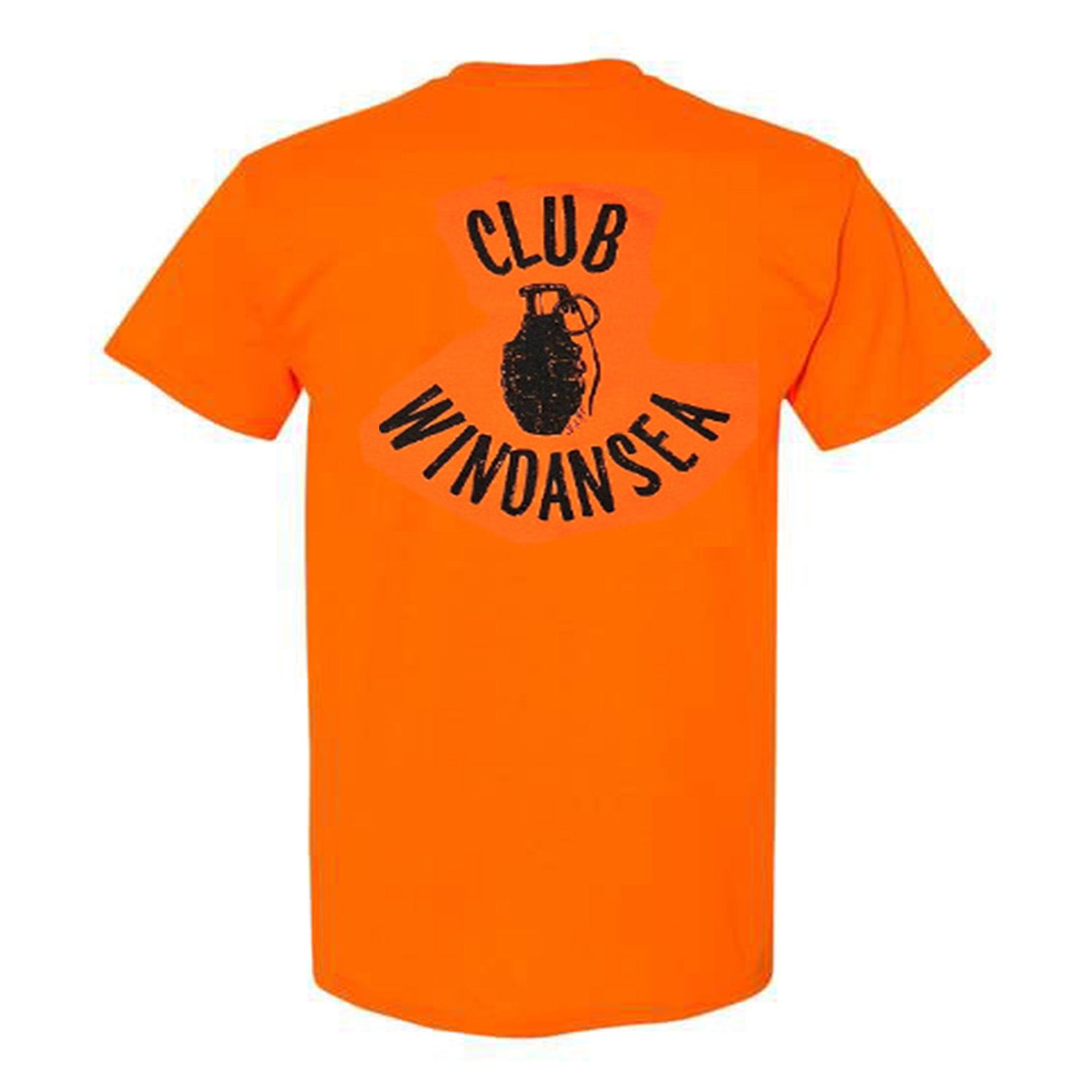 Club Windansea Tee- Safety Orange