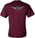 Skip Frye T-Shirt in Burgundy